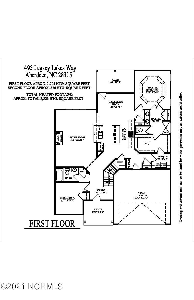 495 Legacy Lakes Way Aberdeen, NC 28315 - Photo 60 of 60 floorplan2