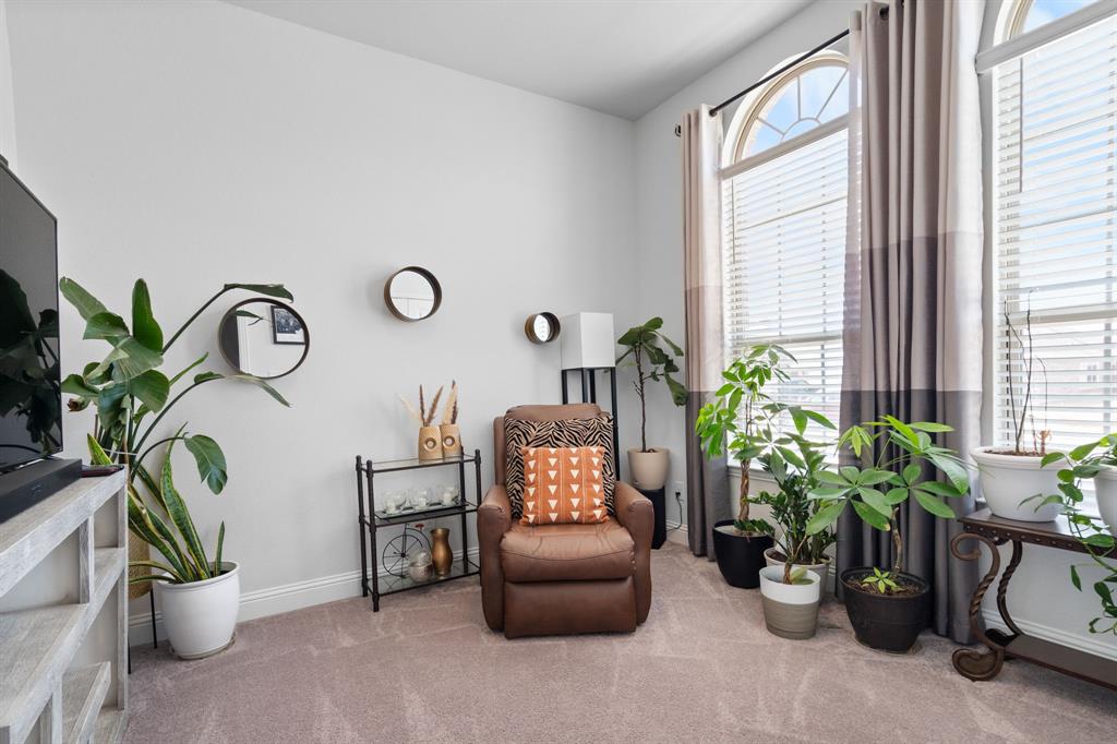 3724 Ranchers Ridge Krum, TX 76249 - Photo 22 of 32 a living room with furniture