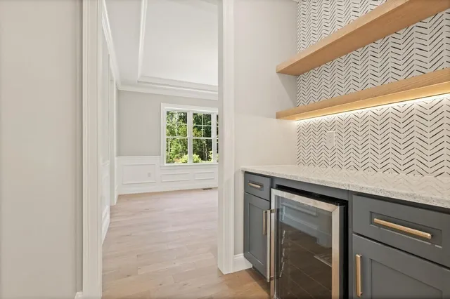 a view of front door