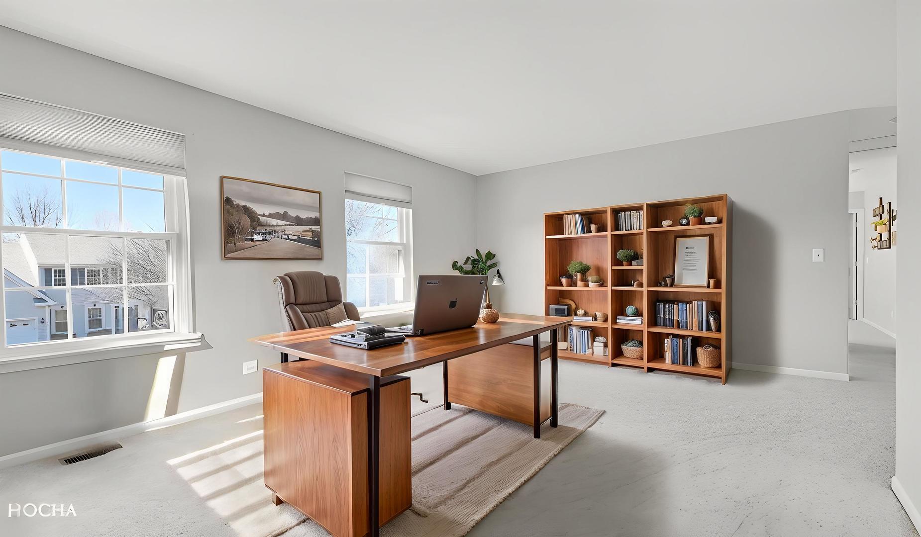 420 Raintree Drive Oswego, IL 60543 - Photo 38 of 51 a view of a workspace with furniture and a window