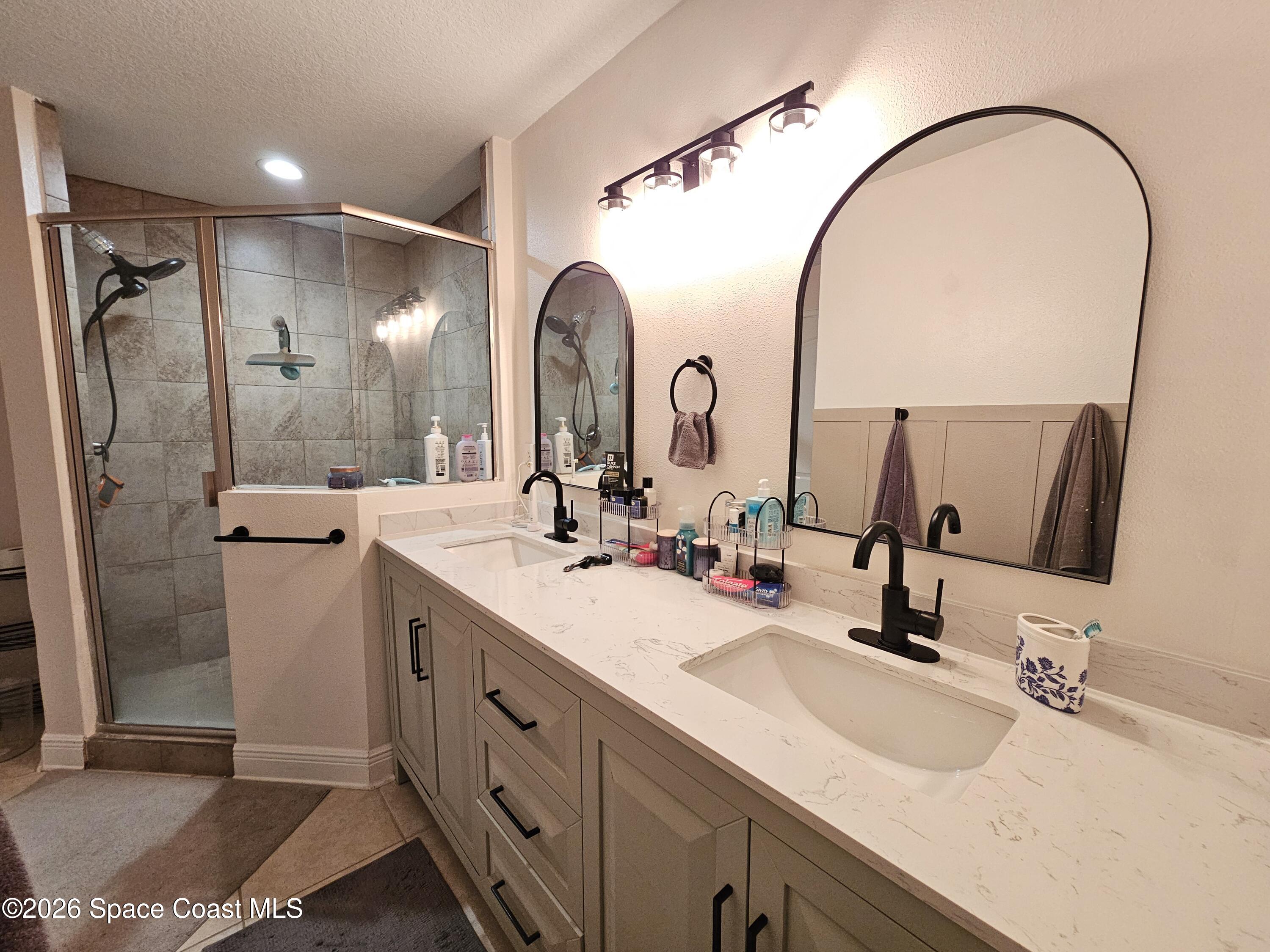 1044 Bernice Road Rockledge, FL 32955 - Photo 12 of 18 Master Bathroom