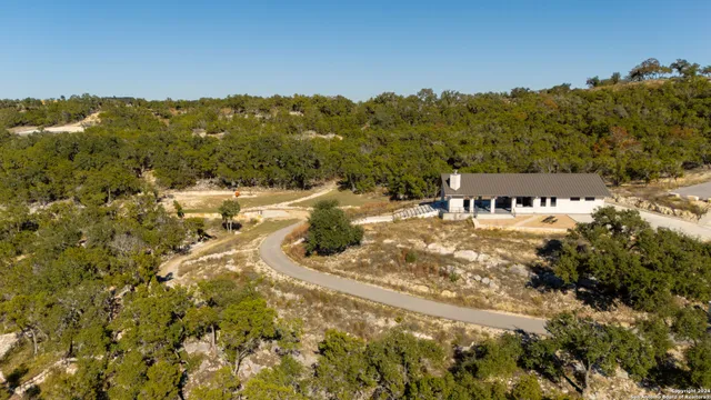a view of street with houses