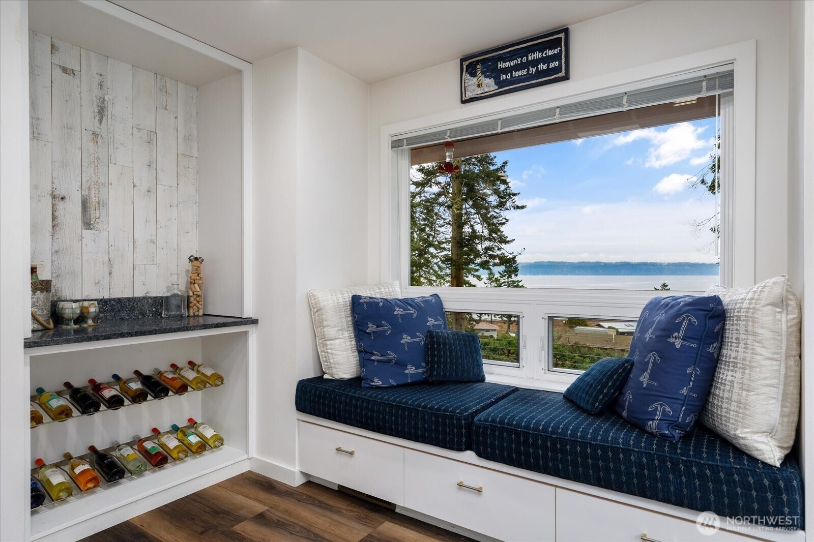 209 East Sara Vista Road Coupeville, WA 98239 - Photo 11 of 40 a living room with furniture and a window