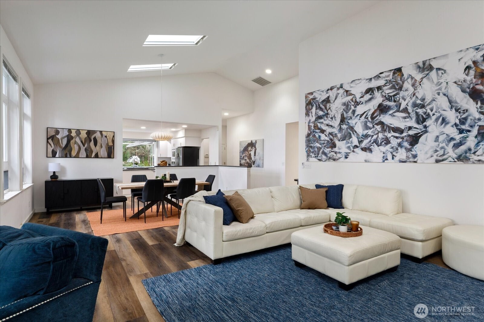 209 East Sara Vista Road Coupeville, WA 98239 - Photo 12 of 40 a living room with furniture and wooden floor