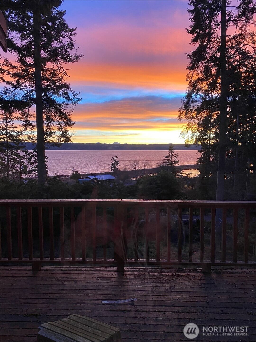 209 East Sara Vista Road Coupeville, WA 98239 - Photo 22 of 40 a view of lake from balcony