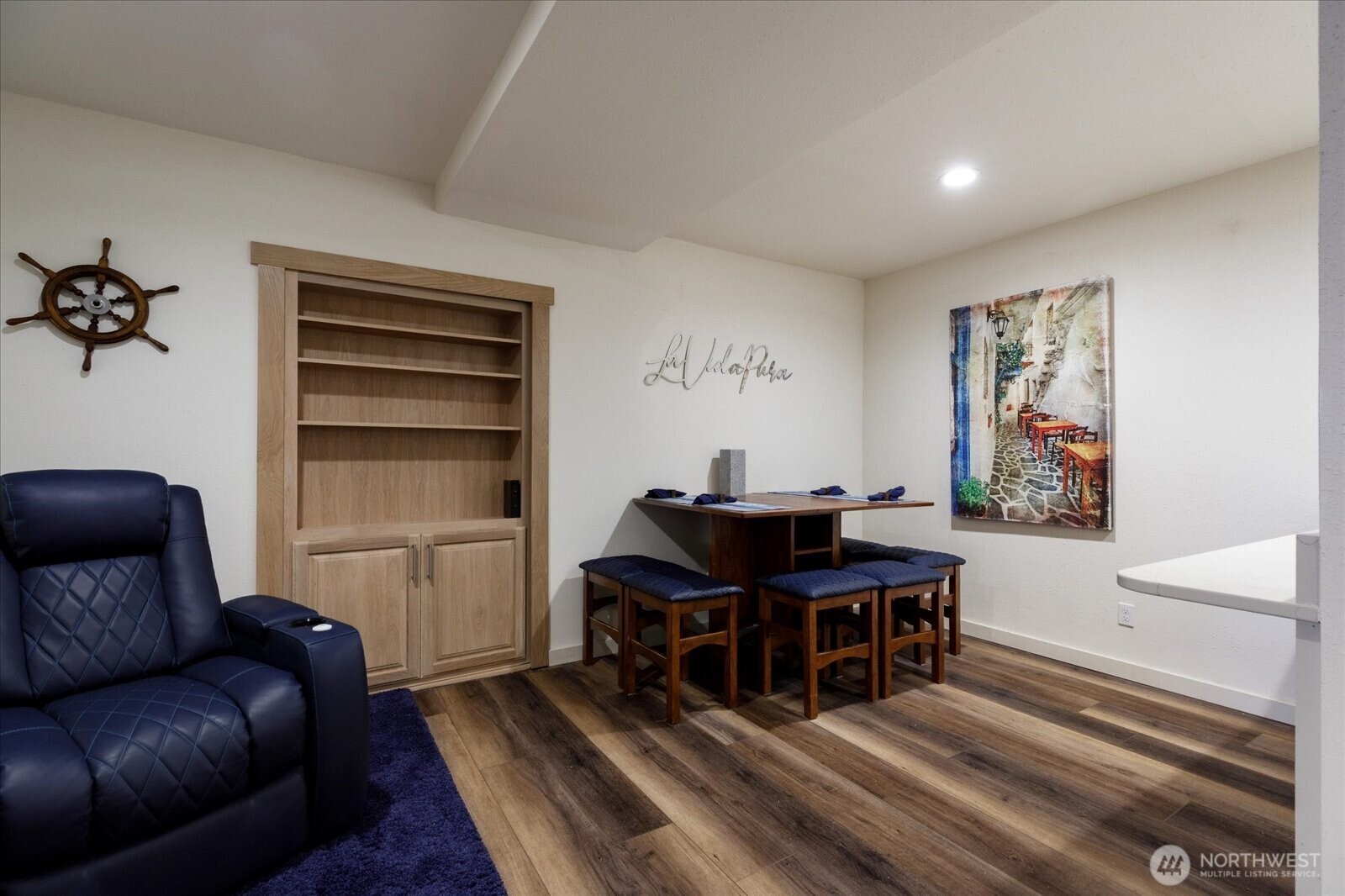 209 East Sara Vista Road Coupeville, WA 98239 - Photo 26 of 40 a view of a workspace with furniture and a piano