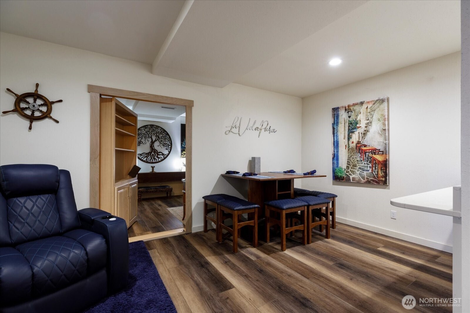 209 East Sara Vista Road Coupeville, WA 98239 - Photo 27 of 40 a living room with furniture and a piano