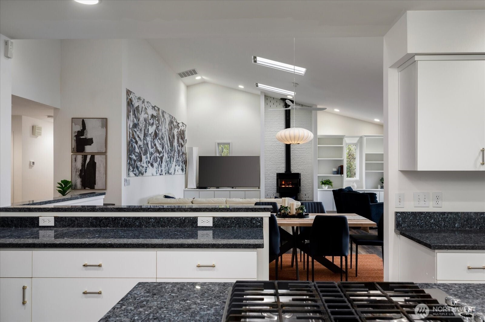 209 East Sara Vista Road Coupeville, WA 98239 - Photo 8 of 40 a living room with furniture and a flat screen tv