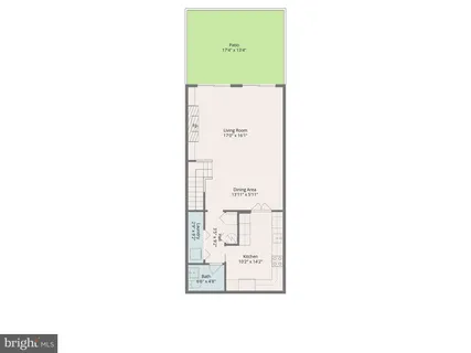 a picture of a floor plan