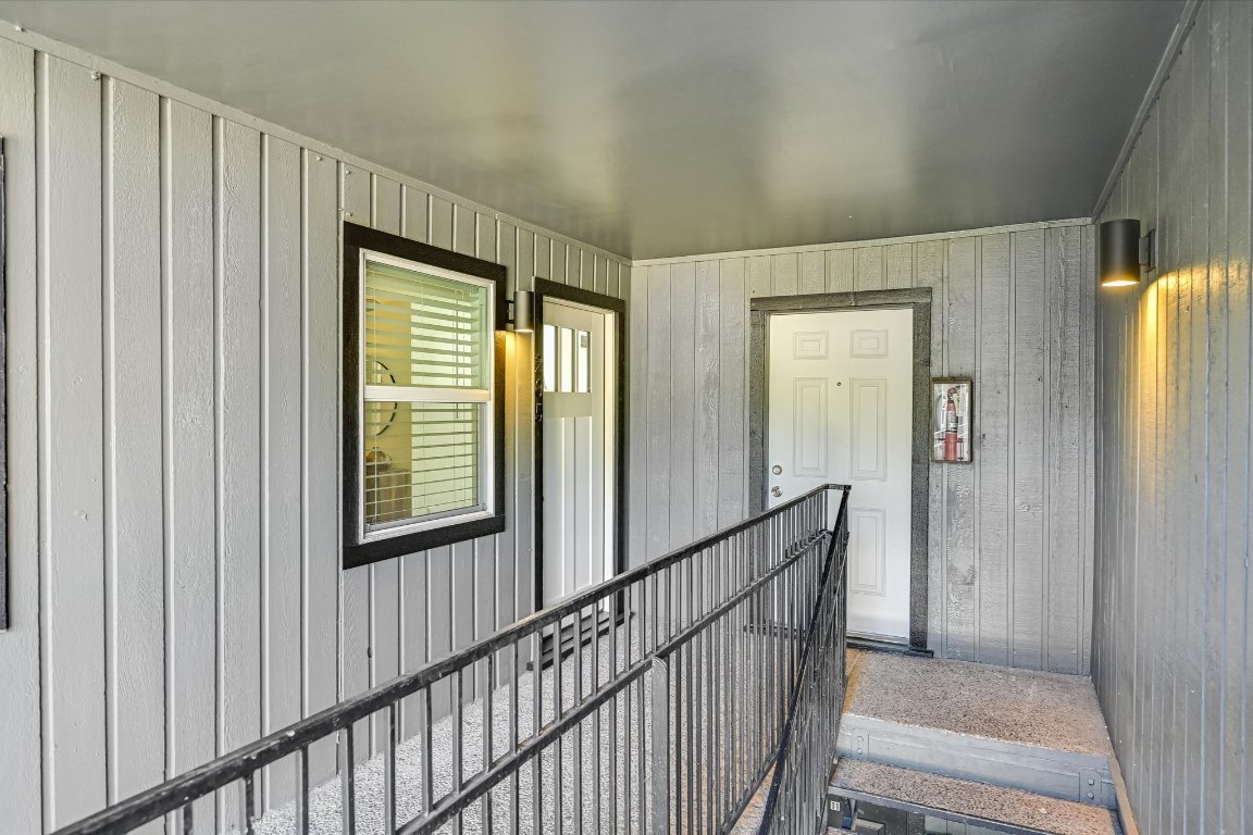 3703 Harmon Avenue, Unit 206 Austin, TX 78705 - Photo 9 of 10 a view of a hallway with windows