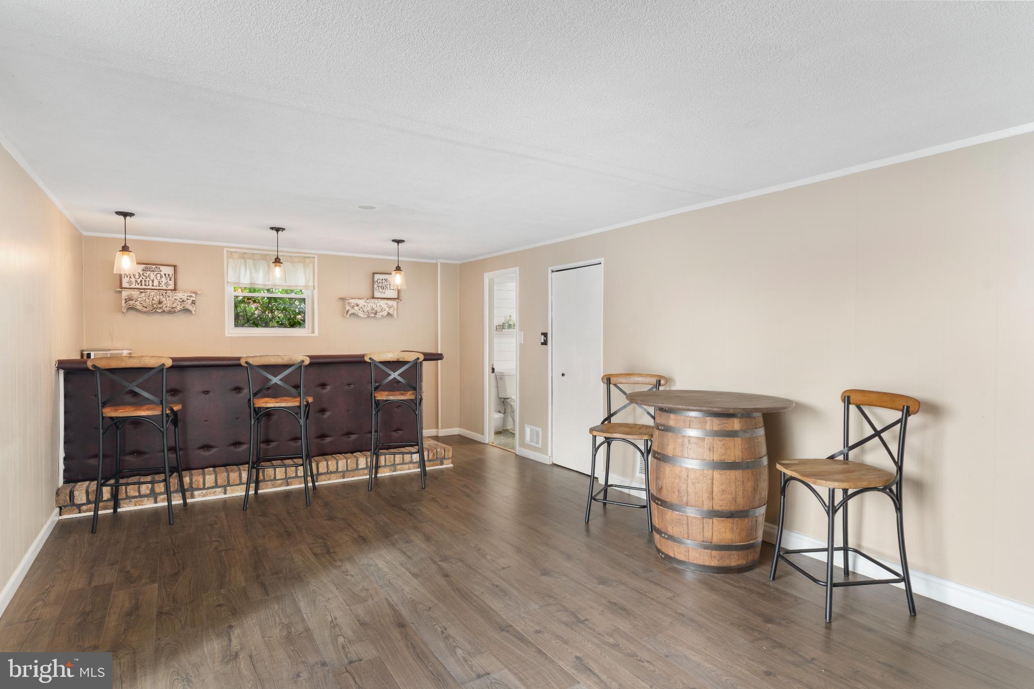 4501 Sandra Lake Road Perry Hall, MD 21128 - Photo 23 of 38 Charming bar area with rustic accents.