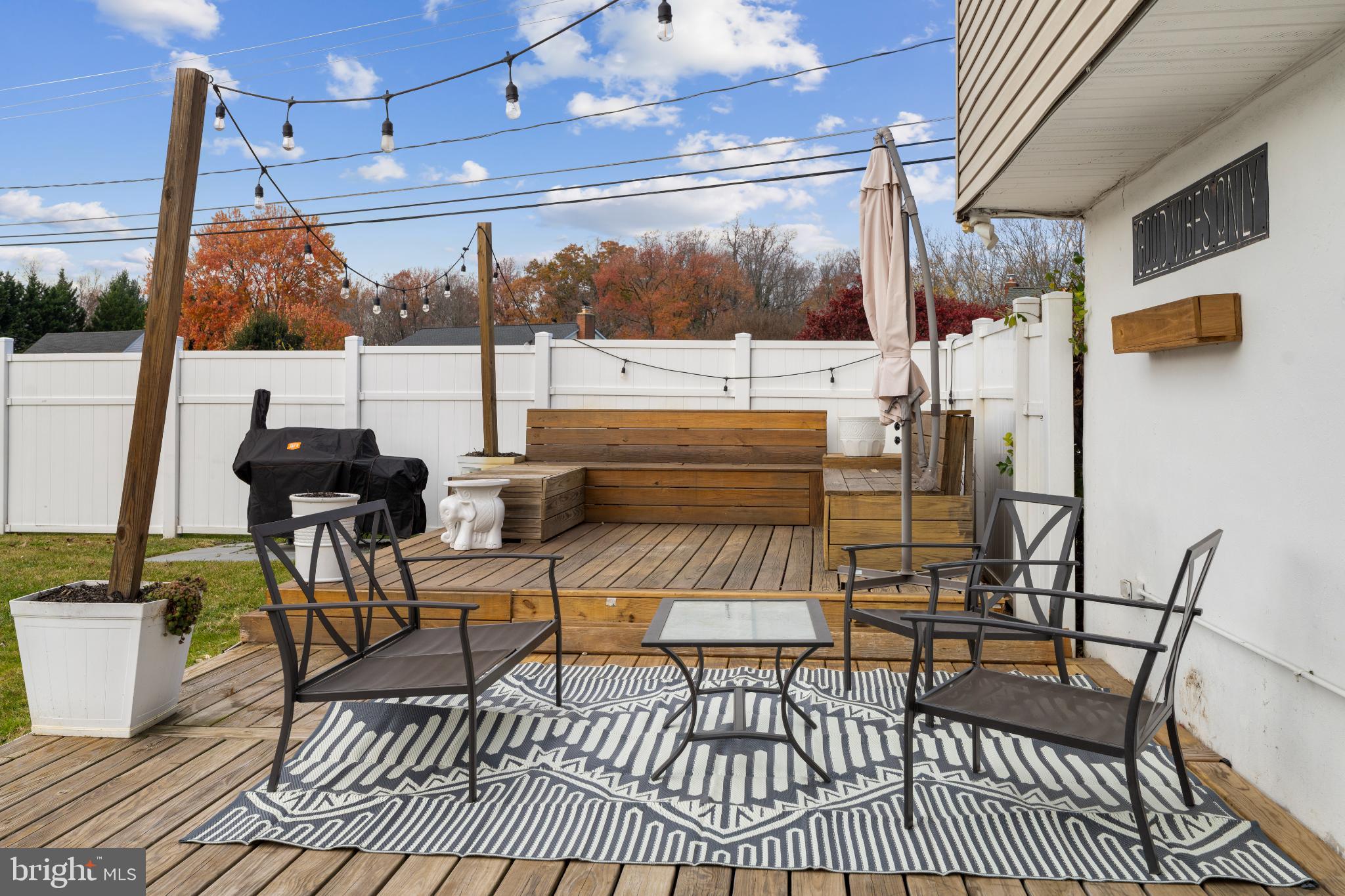 4501 Sandra Lake Road Perry Hall, MD 21128 - Photo 36 of 38 Charming outdoor retreat with cozy seating.