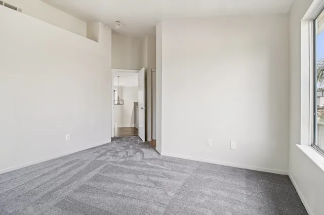 a view of an empty room with window