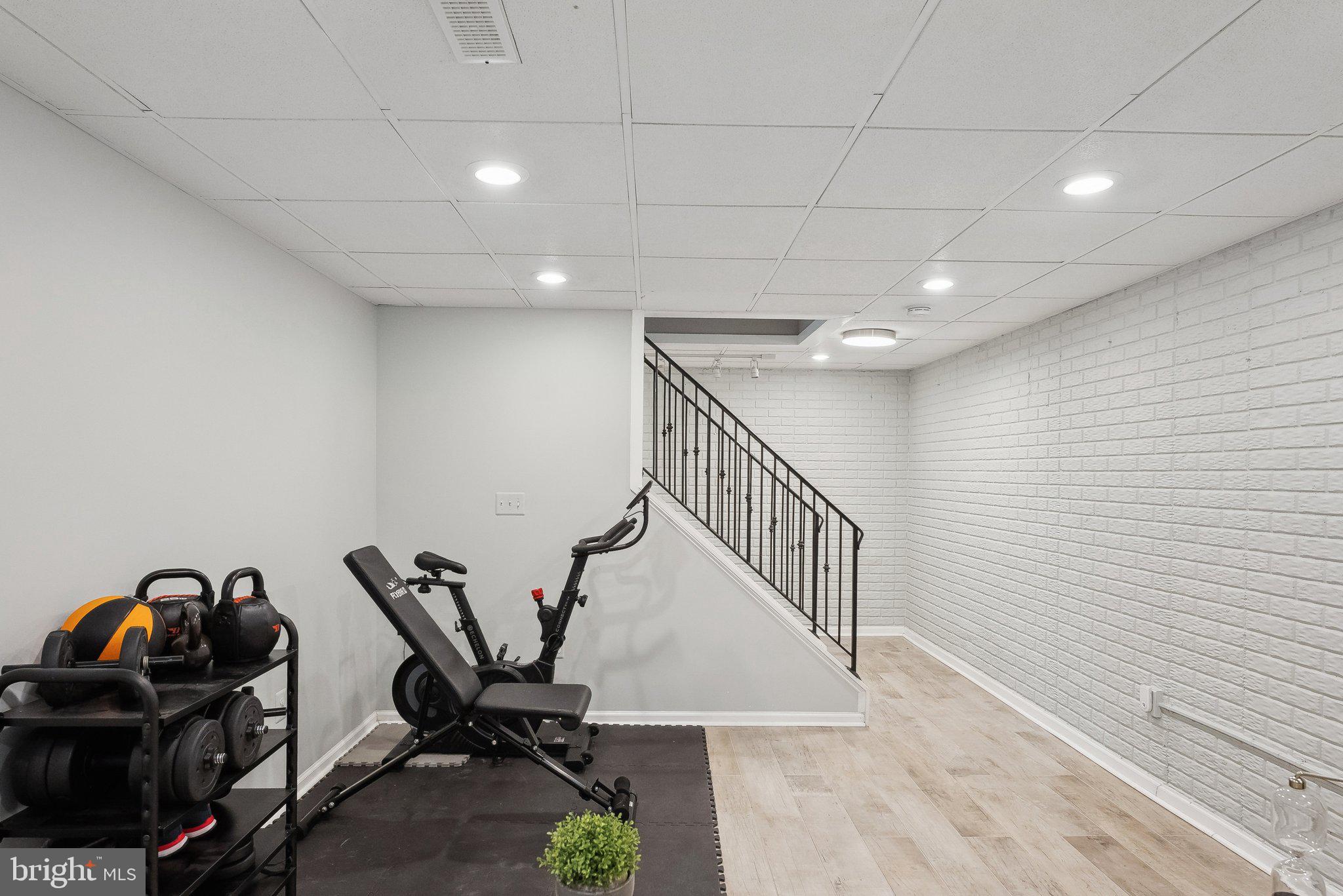 7940 Donegal Lane Springfield, VA 22153 - Photo 29 of 36 a view of a room with gym equipment