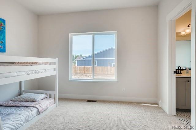 324 Spring Beauty Drive Berthoud, CO 80513 - Photo 18 of 25 a bedroom with a bed and a tv