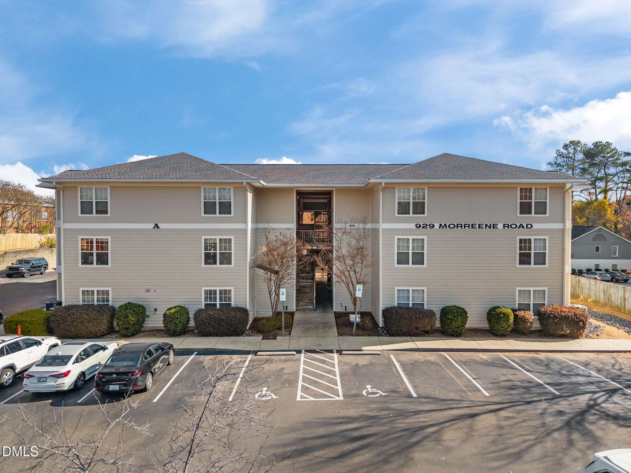 929 Morreene Road, Unit A23 Durham, NC 27705 - Photo 44 of 50 a view of a car park in front of house