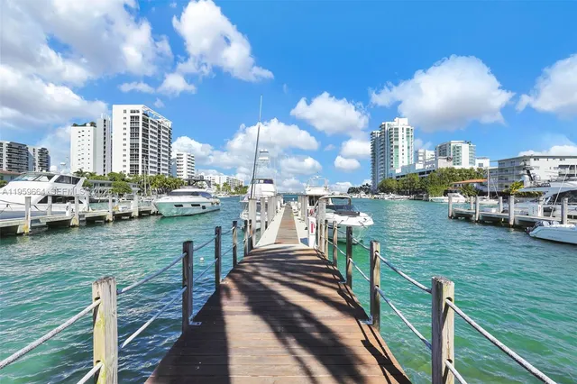 a view of a city with an ocean view