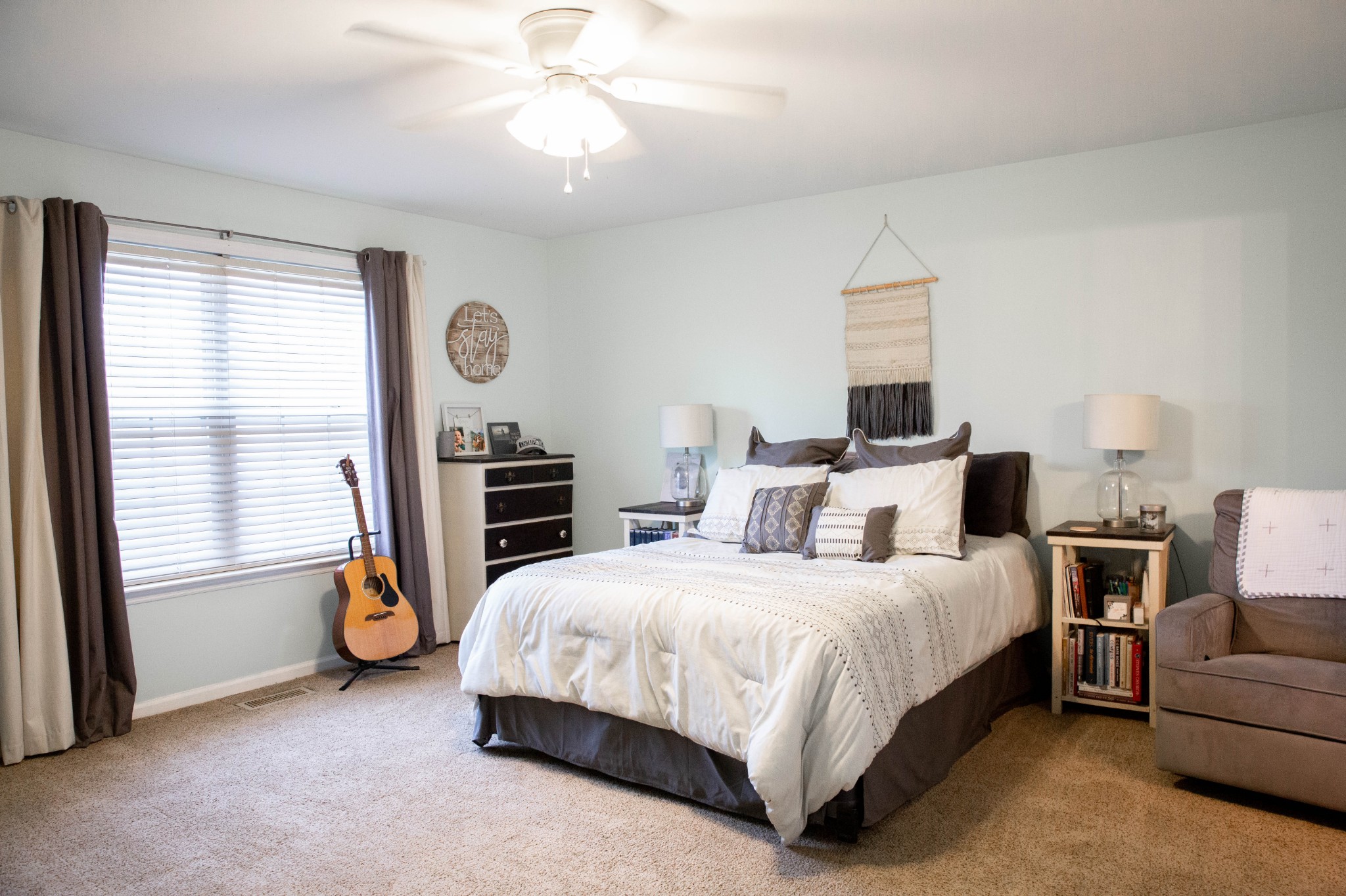 3633 Rutherford Drive Spring Hill, TN 37174 - Photo 11 of 26 a bedroom with a bed and a chandelier