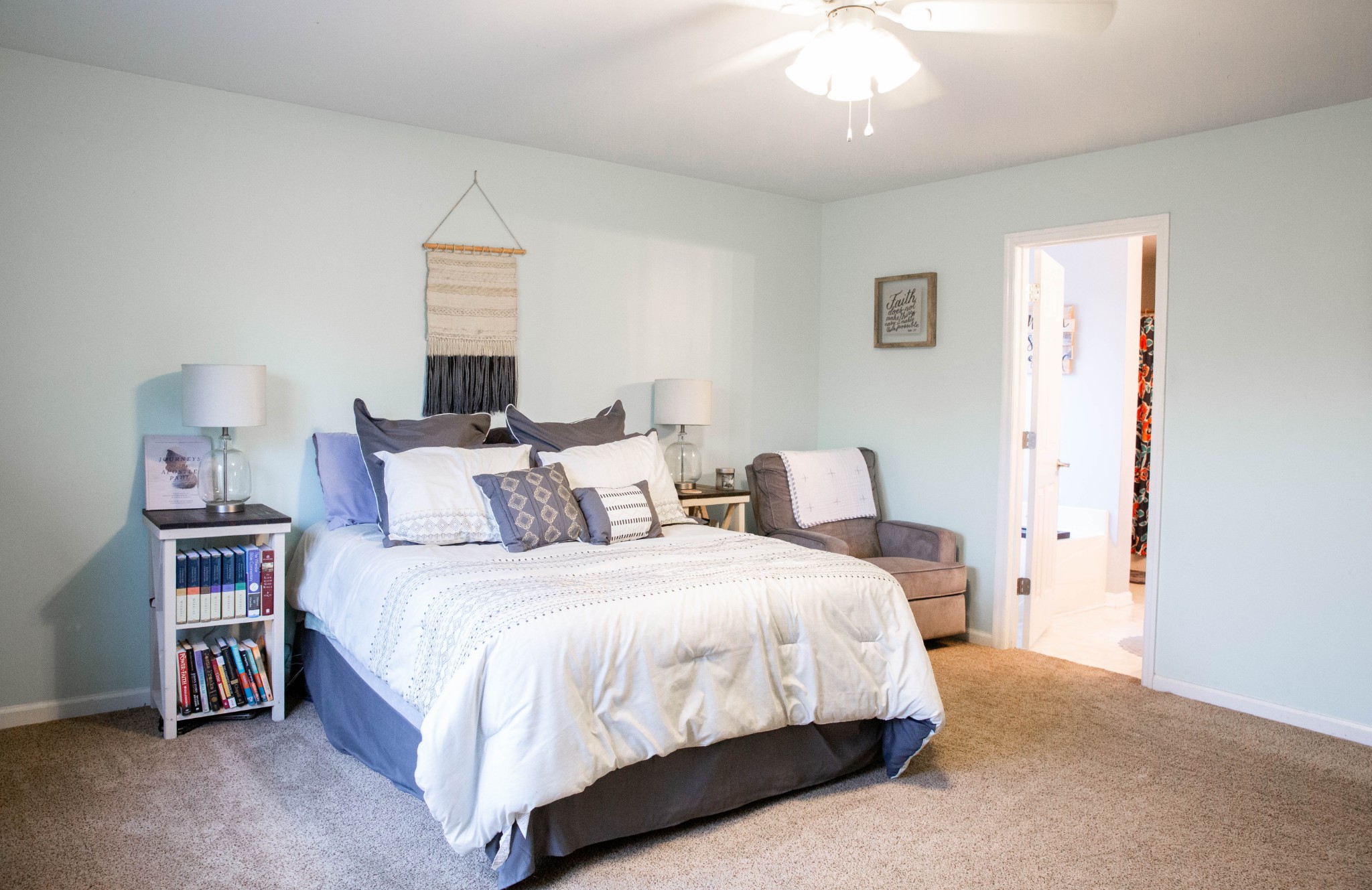 3633 Rutherford Drive Spring Hill, TN 37174 - Photo 12 of 26 a bedroom with bed and a chandelier
