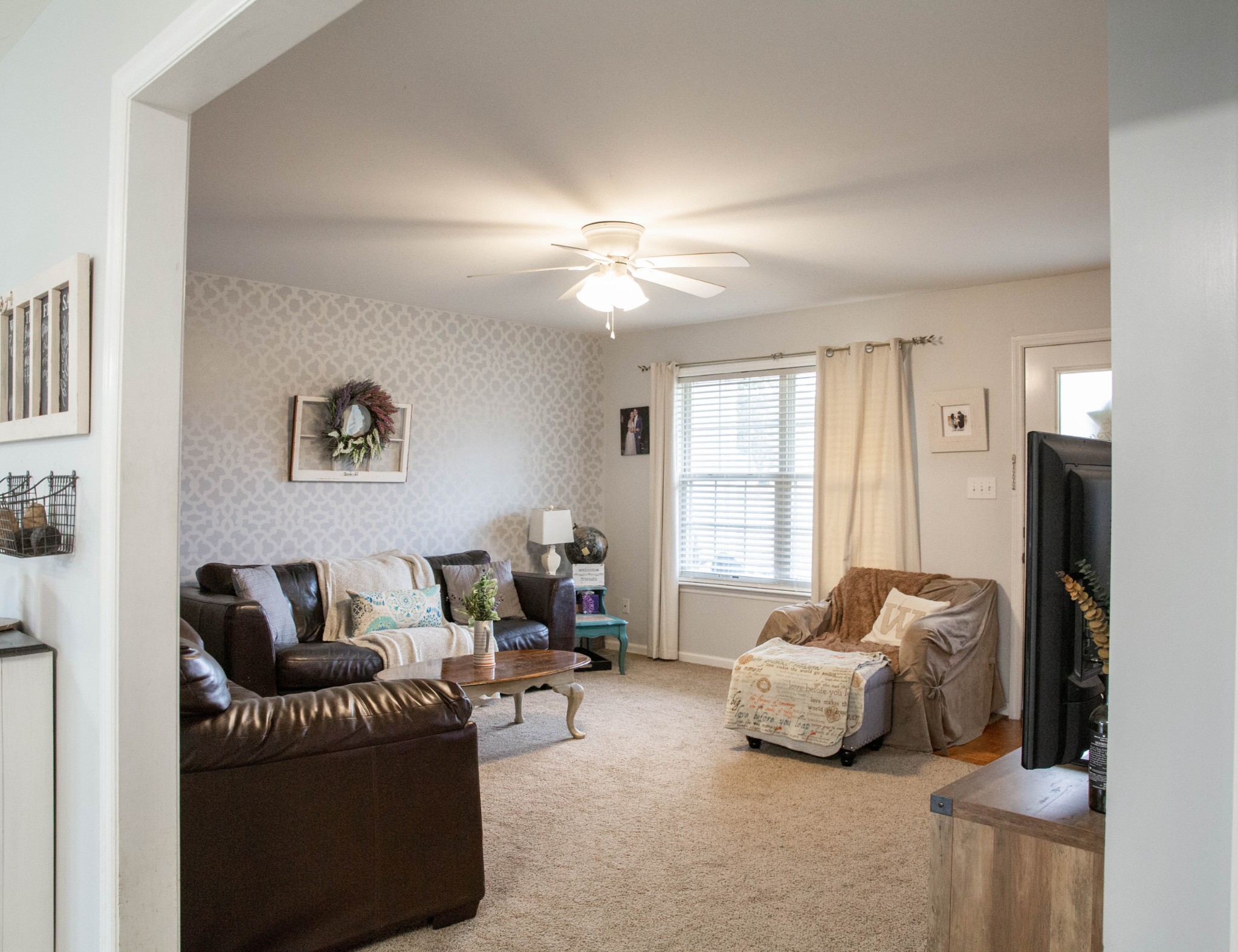 3633 Rutherford Drive Spring Hill, TN 37174 - Photo 5 of 26 a bedroom with furniture and a large window
