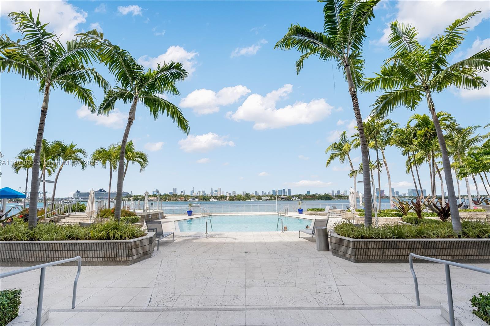 800 West Avenue, Unit 502 Miami Beach, FL 33139 - Photo 1 of 20 a view of a swimming pool and a chair