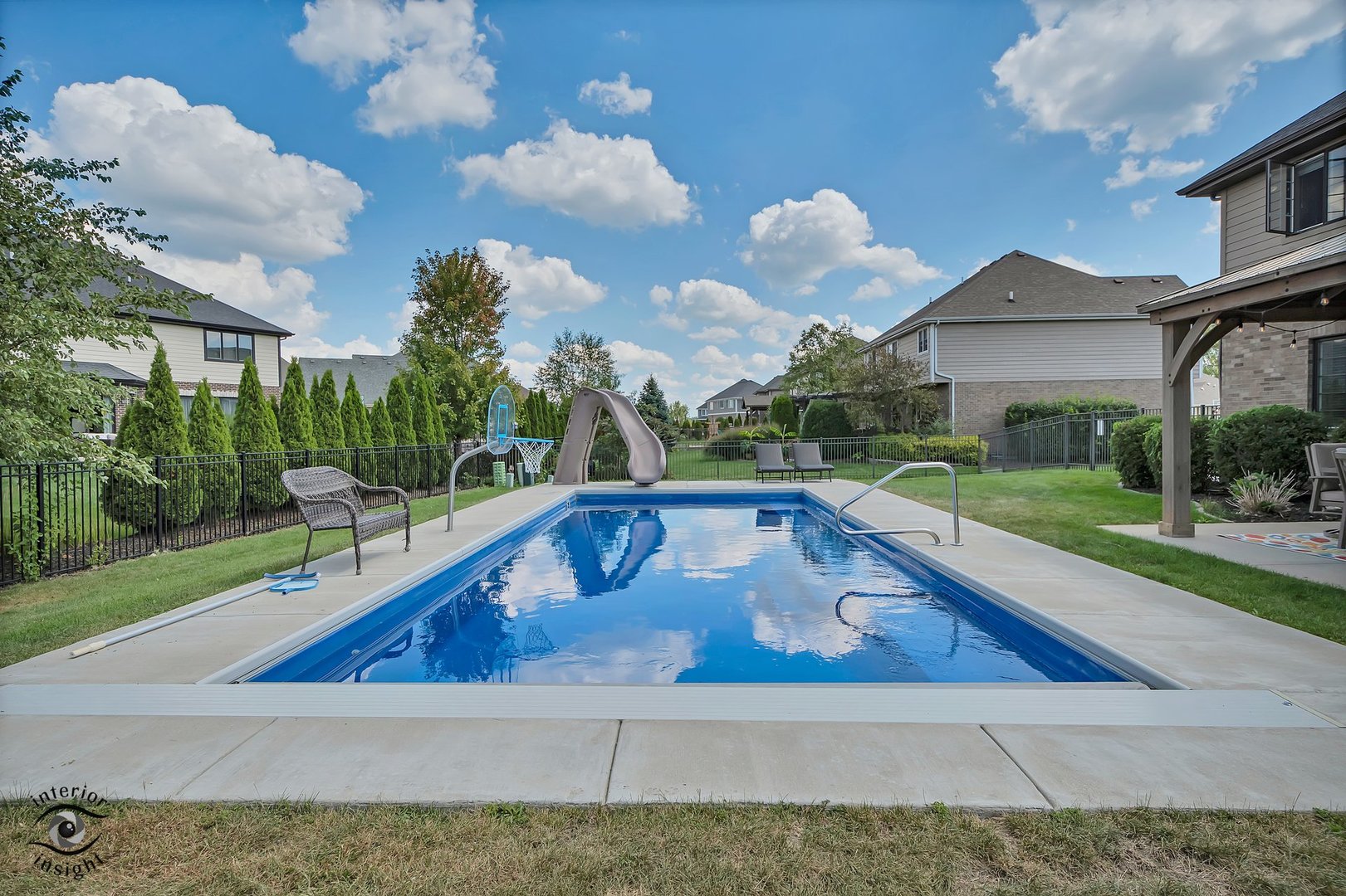 13754 Memorial Drive Manhattan, IL 60442 - Photo 33 of 37 a view of swimming pool with lounge chair