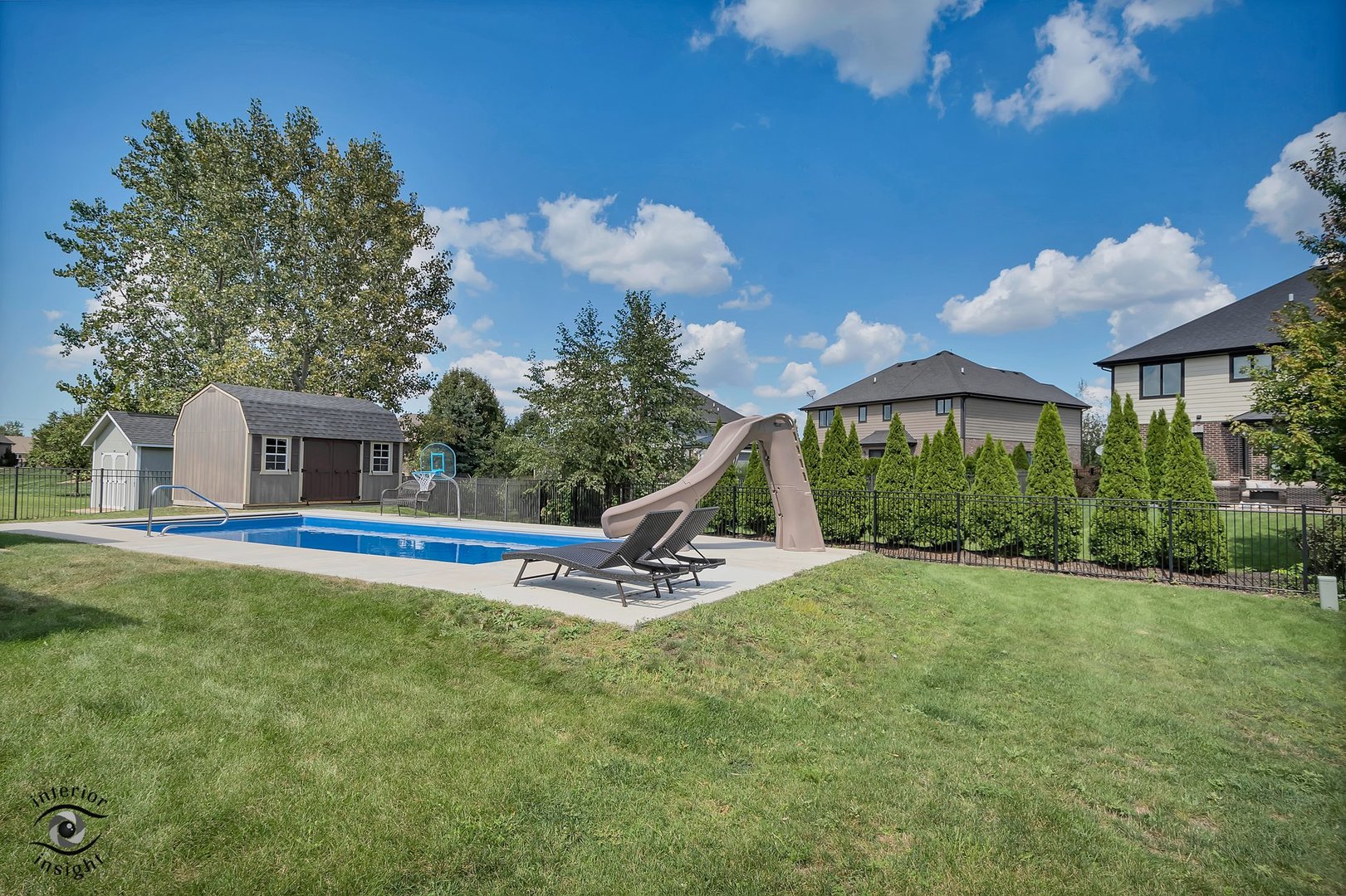 13754 Memorial Drive Manhattan, IL 60442 - Photo 35 of 37 a view of a house with swimming pool and porch