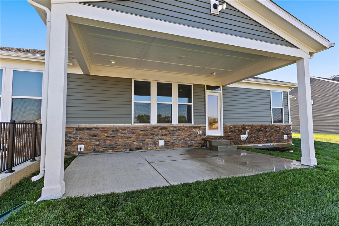 407 South Landon Lane Springfield, OH 45502 - Photo 20 of 30 This newly constructed home features a covered patio, perfect for enjoying outdoor moments.