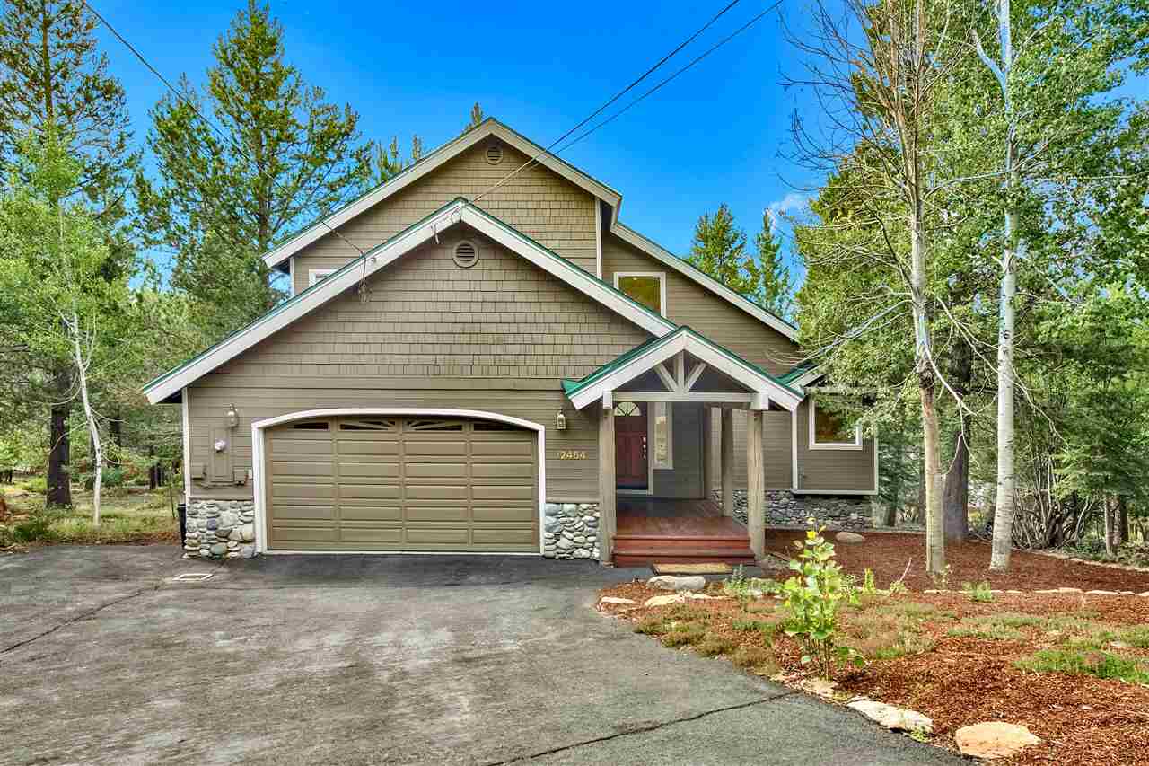 12464 Snowpeak Way Truckee, CA 96161 - Photo 1 of 21 a view of front of a house with a garage