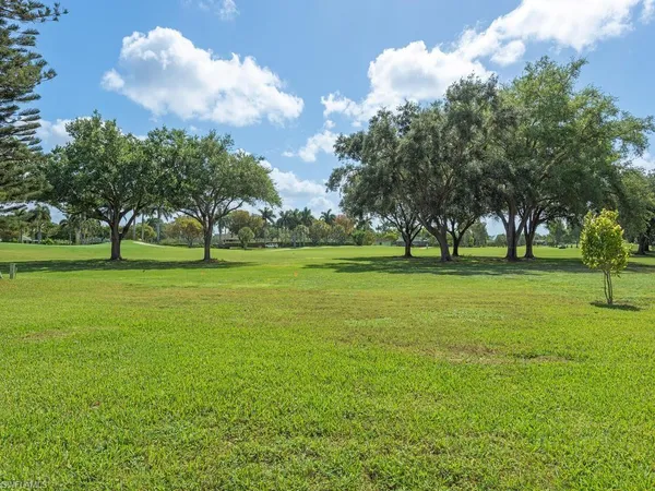 a view of a grassy field