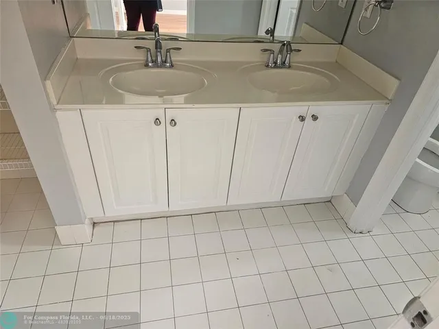 a bathroom with a sink