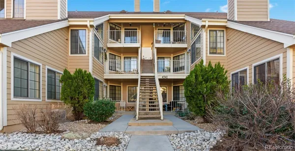 a front view of a house with balcony