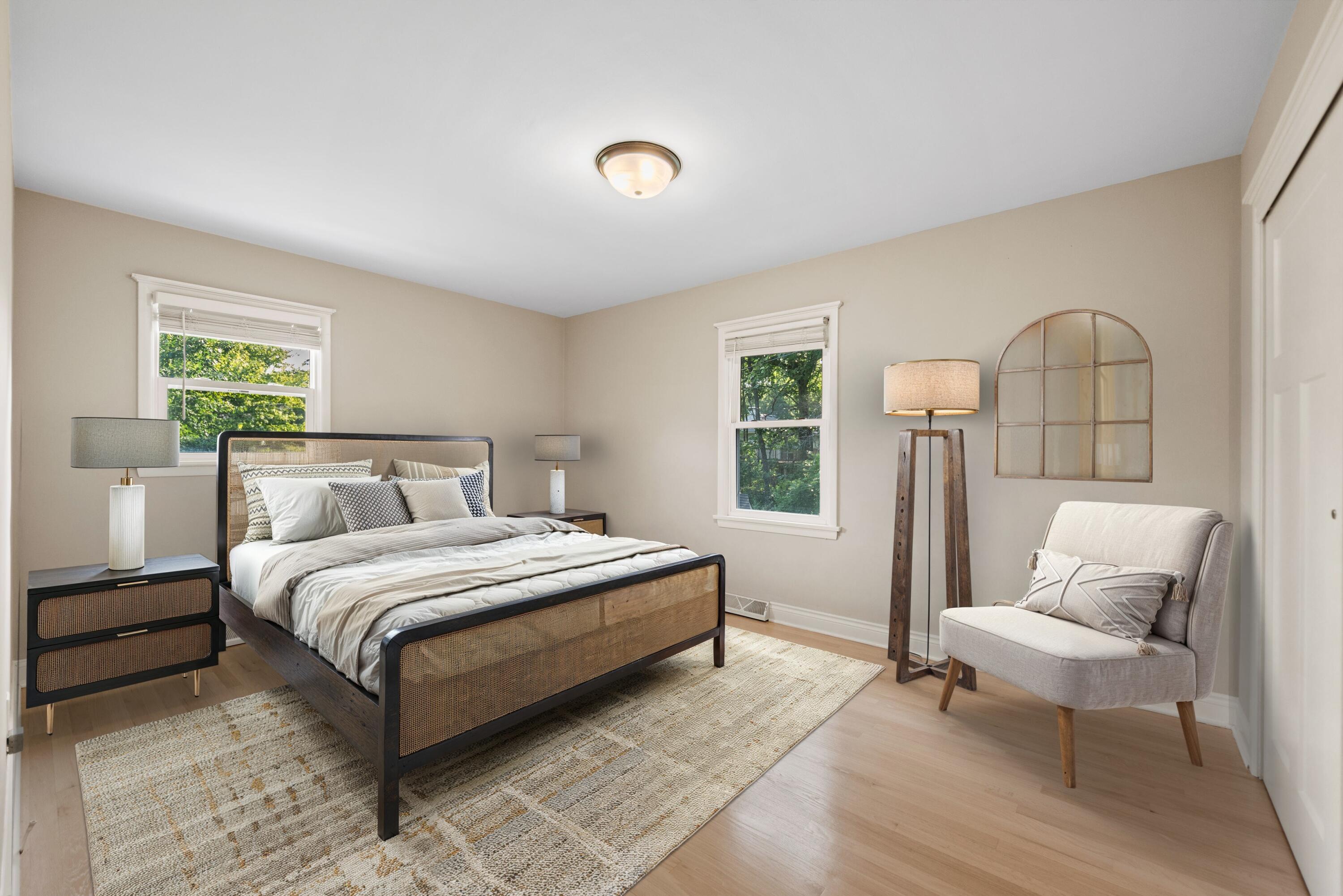 9176 West Springhill Drive St. John, IN 46373 - Photo 9 of 20 a bedroom with bed and a window