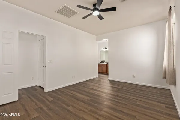 wooden floor in an empty room