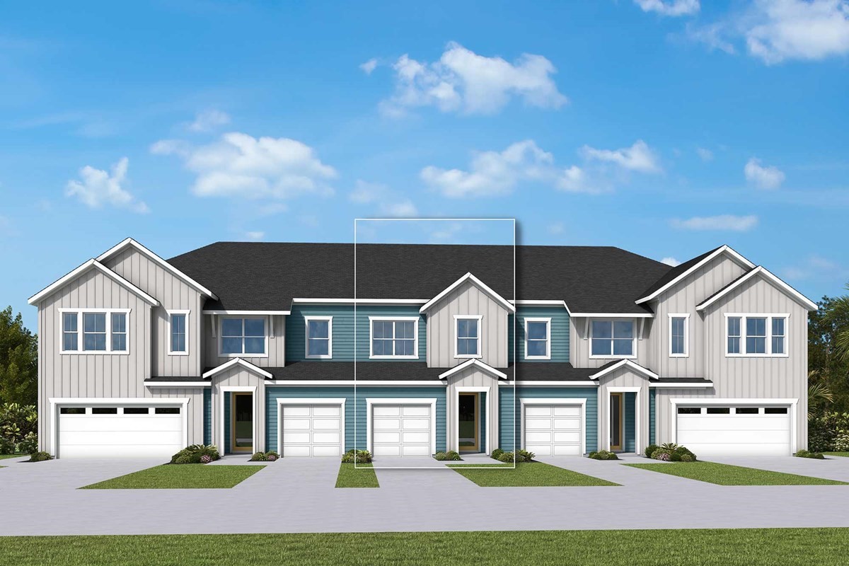 812 Blue Stem Street Yulee, FL 32097 - Photo 1 of 1 a front view of a house with a yard