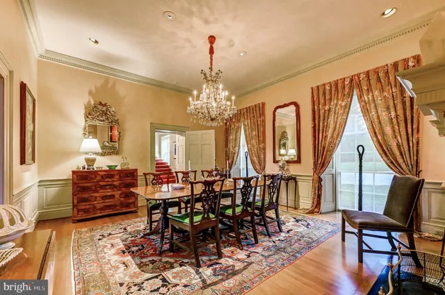 a outdoor space with patio furniture and a fireplace