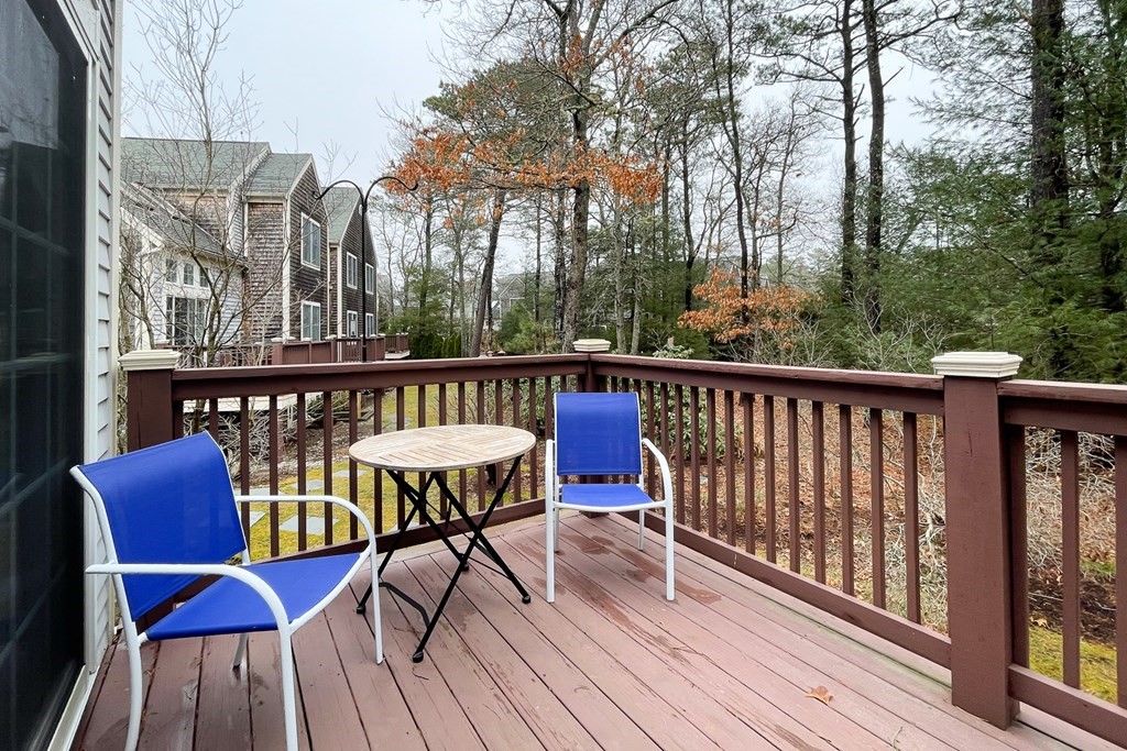 23 Gold Leaf Lane, Unit 23 Mashpee, MA 02649 - Photo 25 of 32 a view of a chairs on the roof deck
