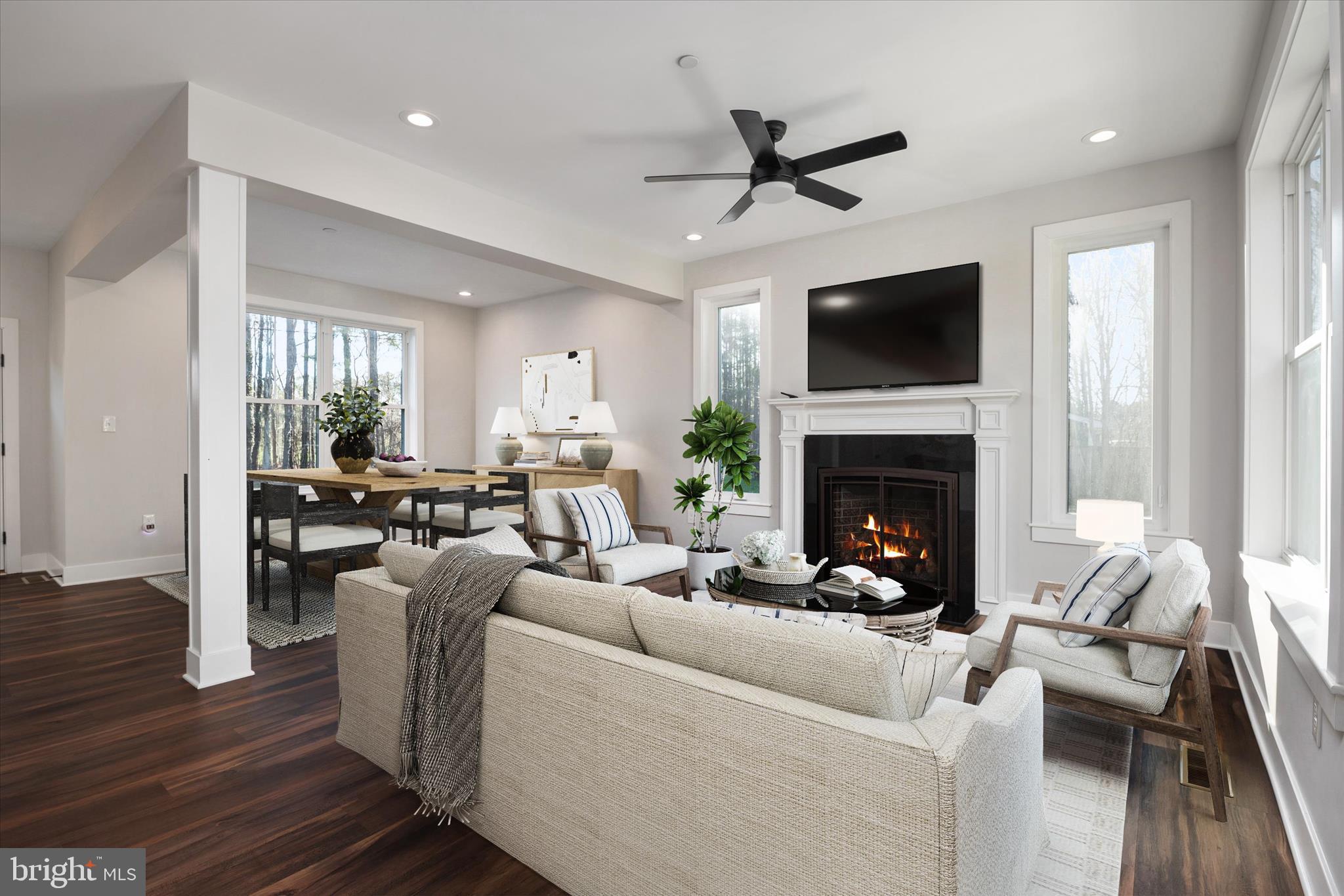 112 Kehm Road Queenstown, MD 21658 - Photo 10 of 49 Family Room - Virtually Staged