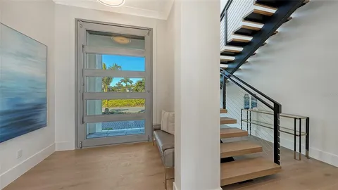 a bathroom with a tub and shower