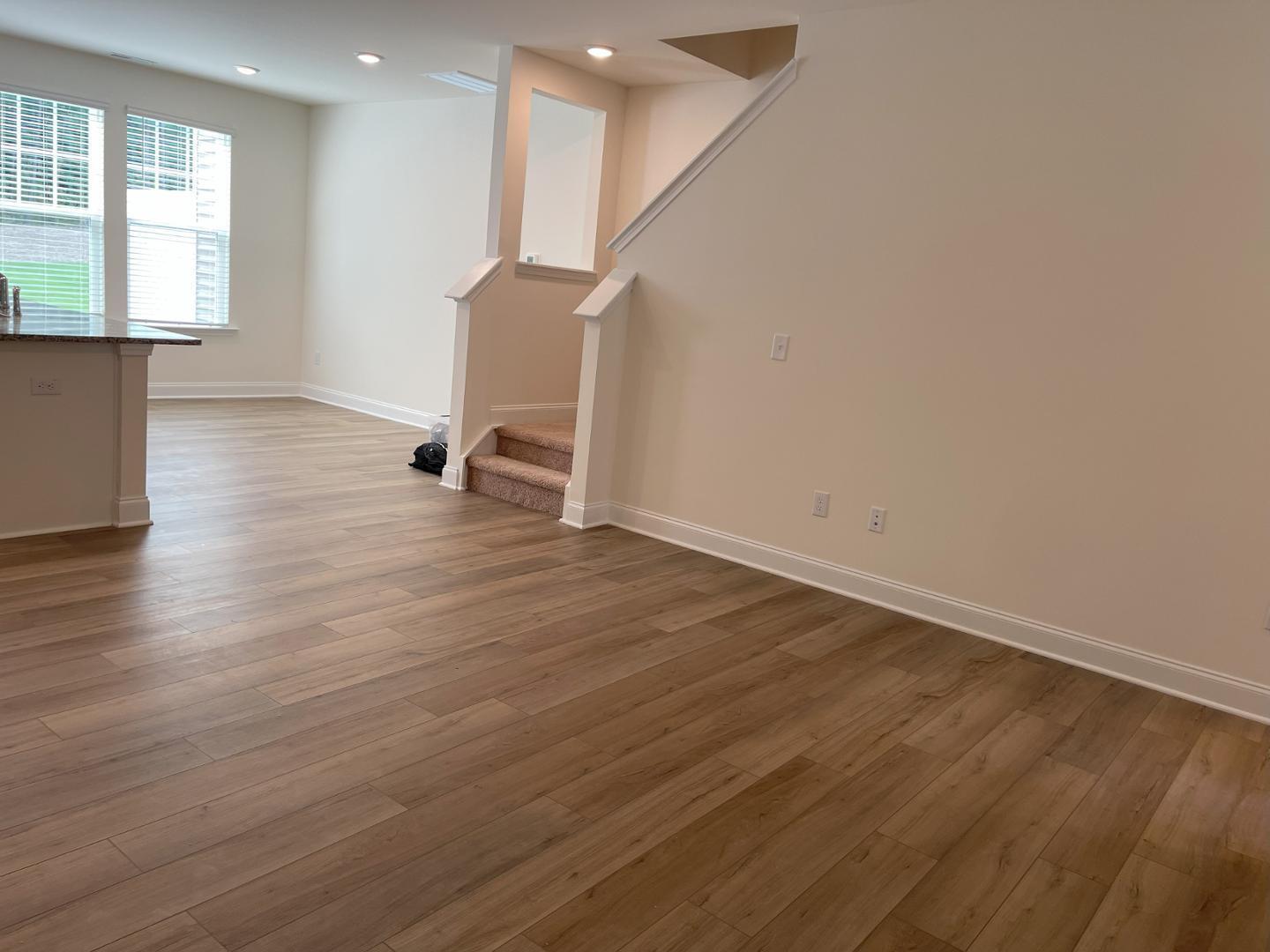 6306 Lady Eliza Lane Raleigh, NC 27610 - Photo 9 of 39 an empty room with wooden floor and windows