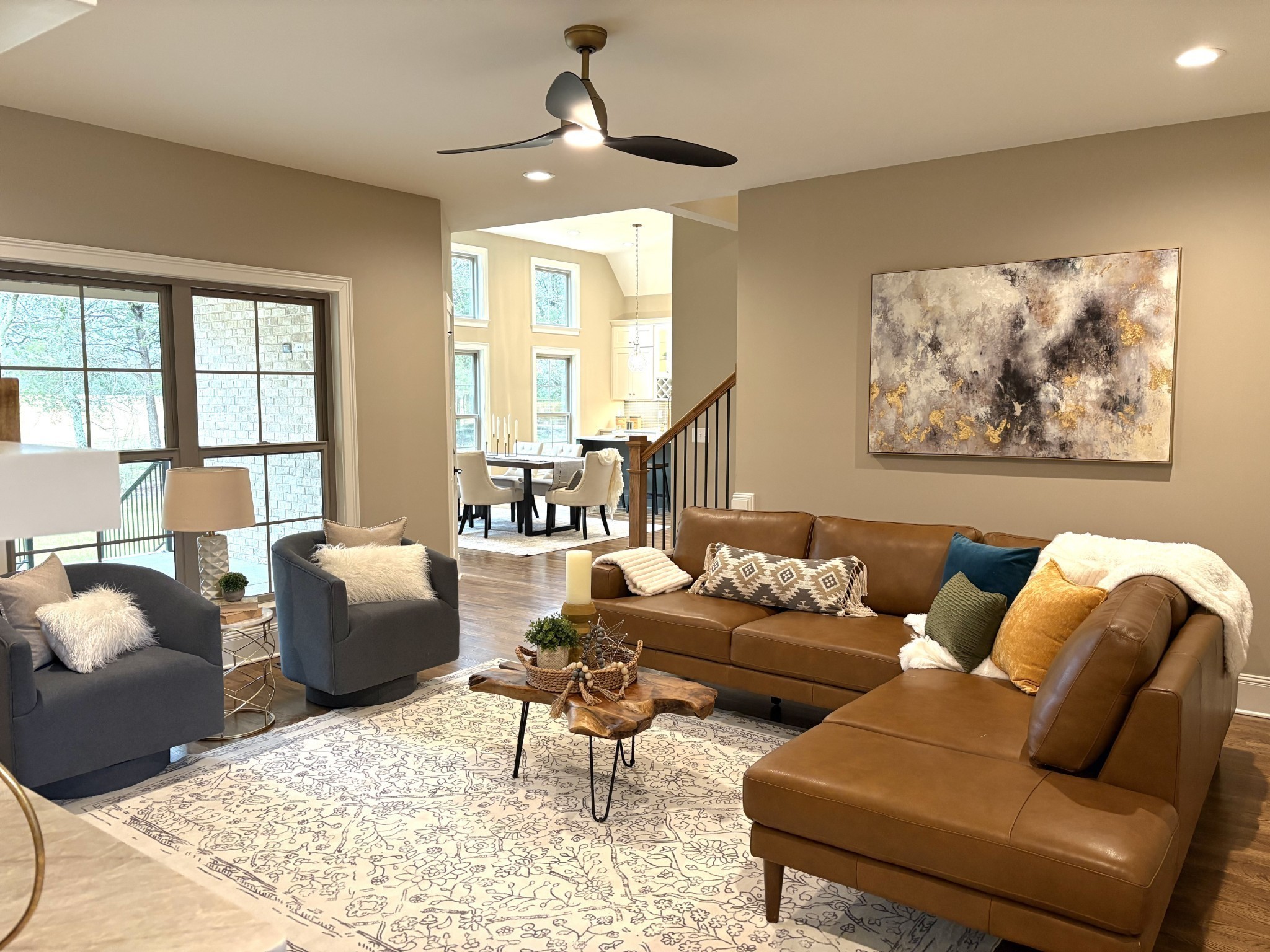 1611 Martha Washington Way Murfreesboro, TN 37130 - Photo 15 of 72 a living room with furniture and a large window