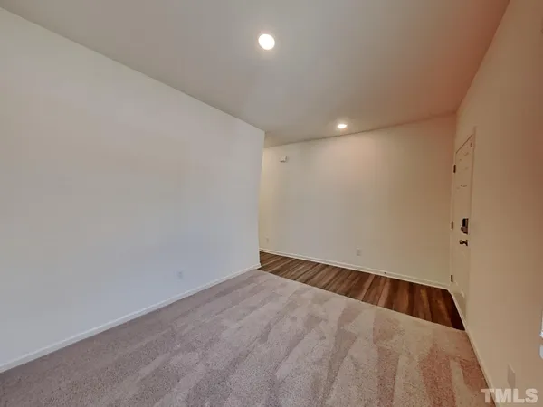 a view of empty room