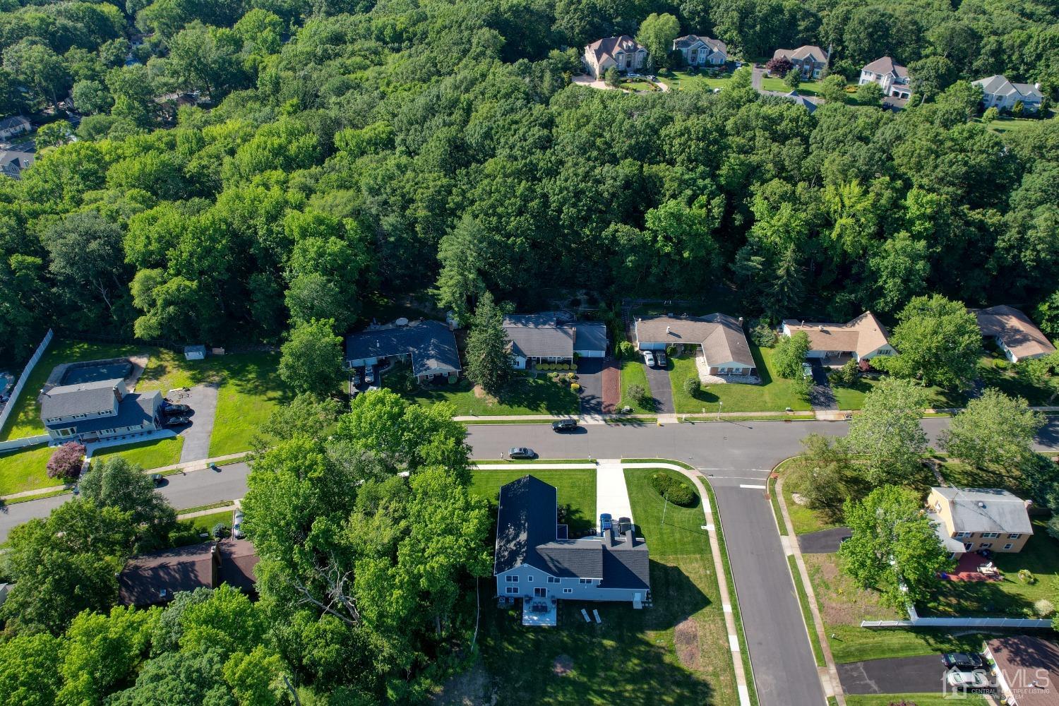 19 Morningside Drive Old Bridge, NJ 08857 - Photo 40 of 40 an aerial view of a house with swimming pool patio and outdoor seating