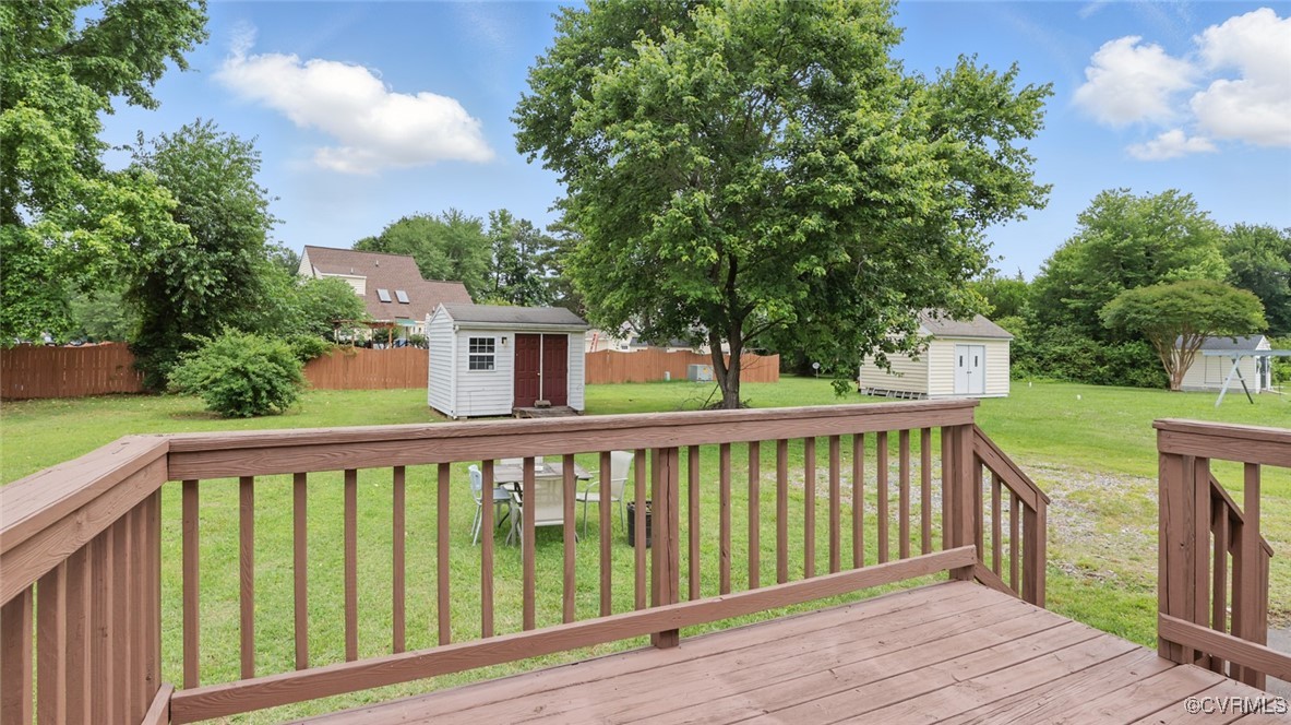 1944 Hungary Road Henrico, VA 23228 - Photo 8 of 50 View of wooden terrace