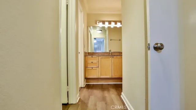 wooden floor in a gallery