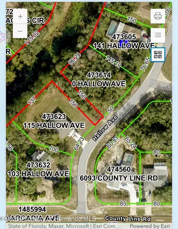 $66,900 | 0 Hallow Avenue, Spring Hill, FL 34606
