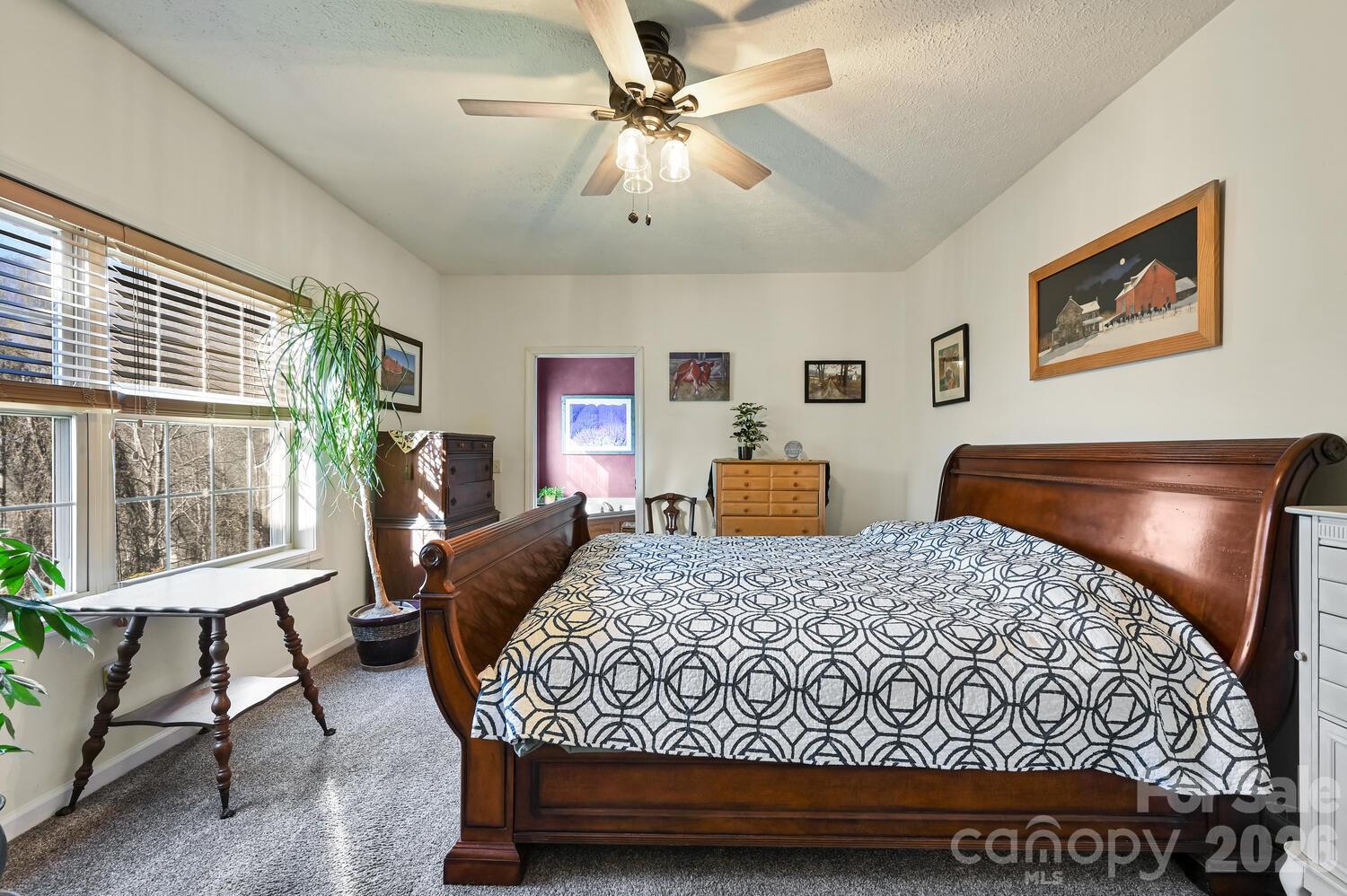 2 Ruffed Grouse Drive Weaverville, NC 28787 - Photo 22 of 44 a bed room with a bed and a chair