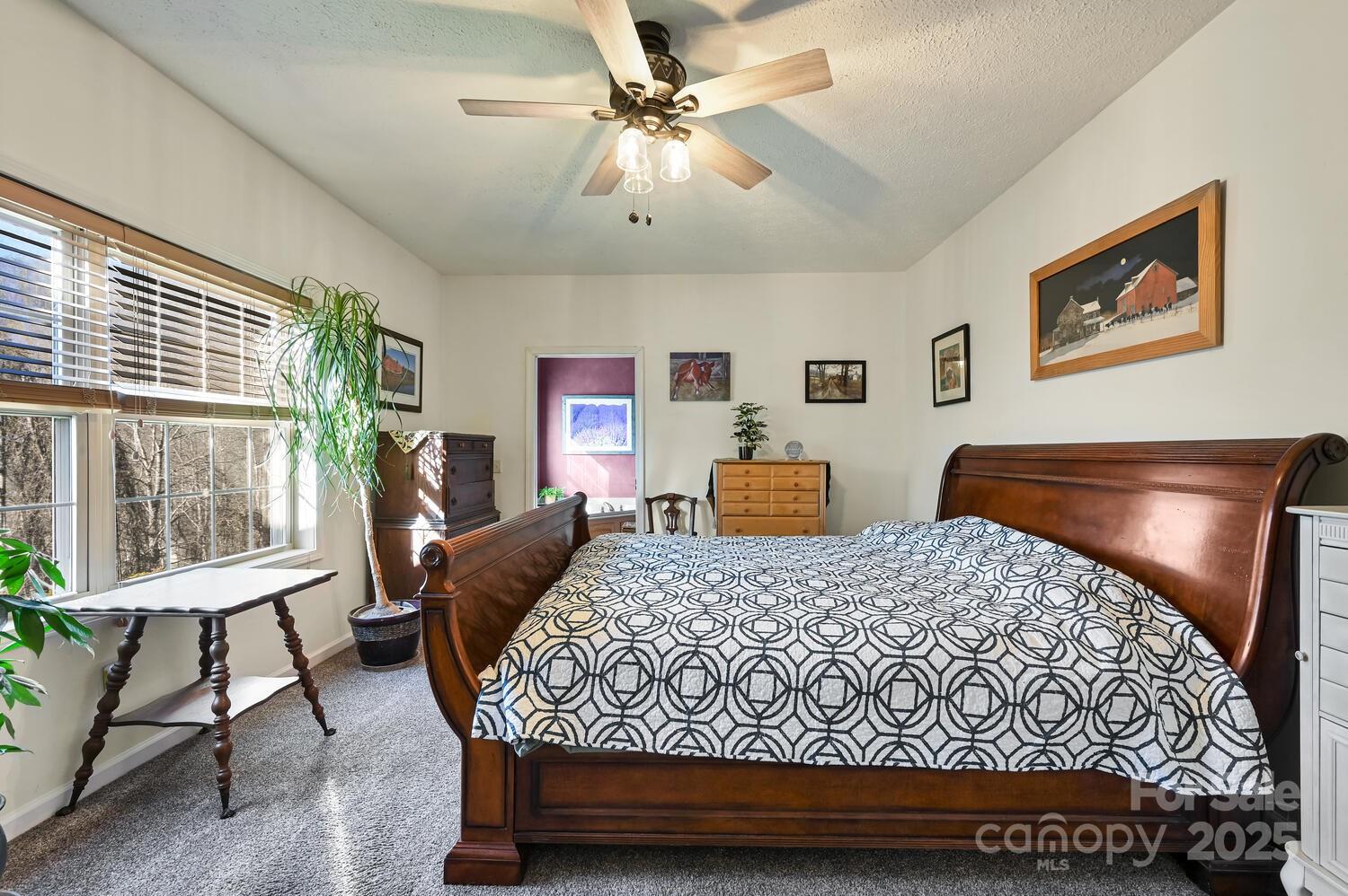 2 Ruffed Grouse Drive Weaverville, NC 28787 - Photo 24 of 44 a bed room with a bed and a chair