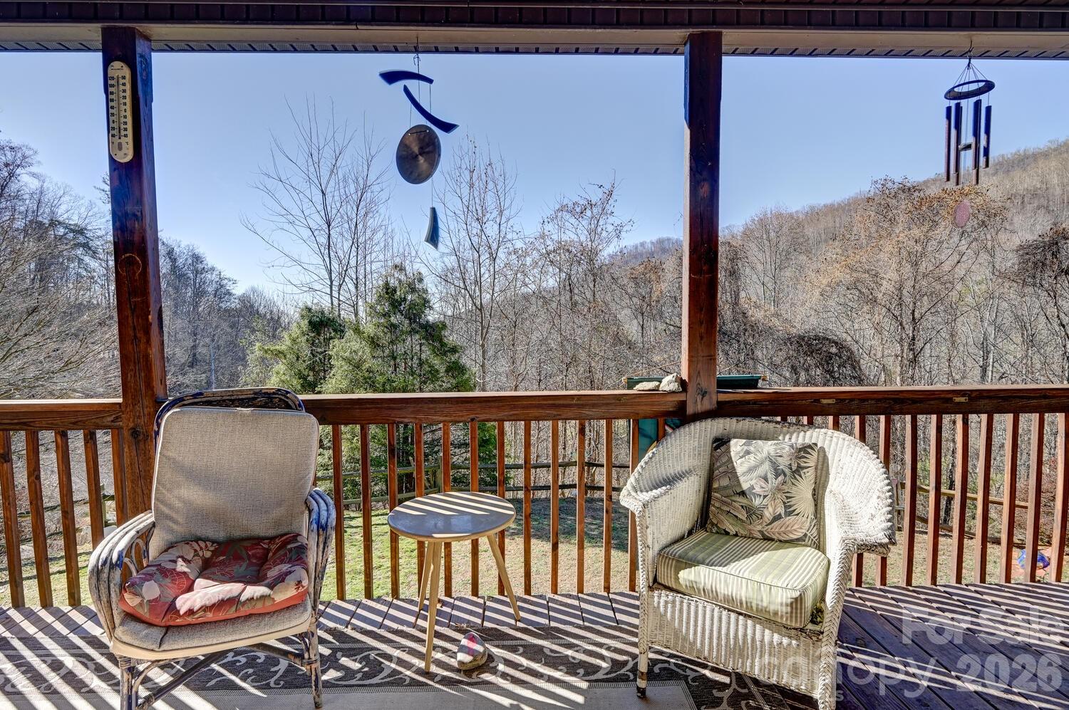 2 Ruffed Grouse Drive Weaverville, NC 28787 - Photo 3 of 44 a view of a balcony with furniture