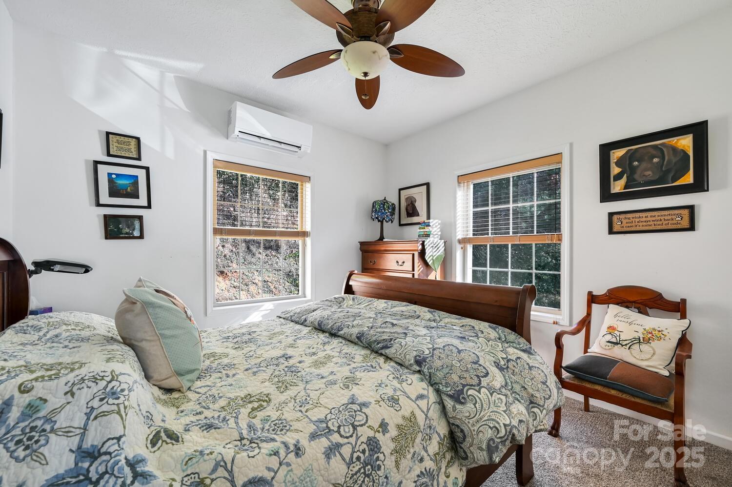 2 Ruffed Grouse Drive Weaverville, NC 28787 - Photo 32 of 44 a bedroom with a bed furniture and a window